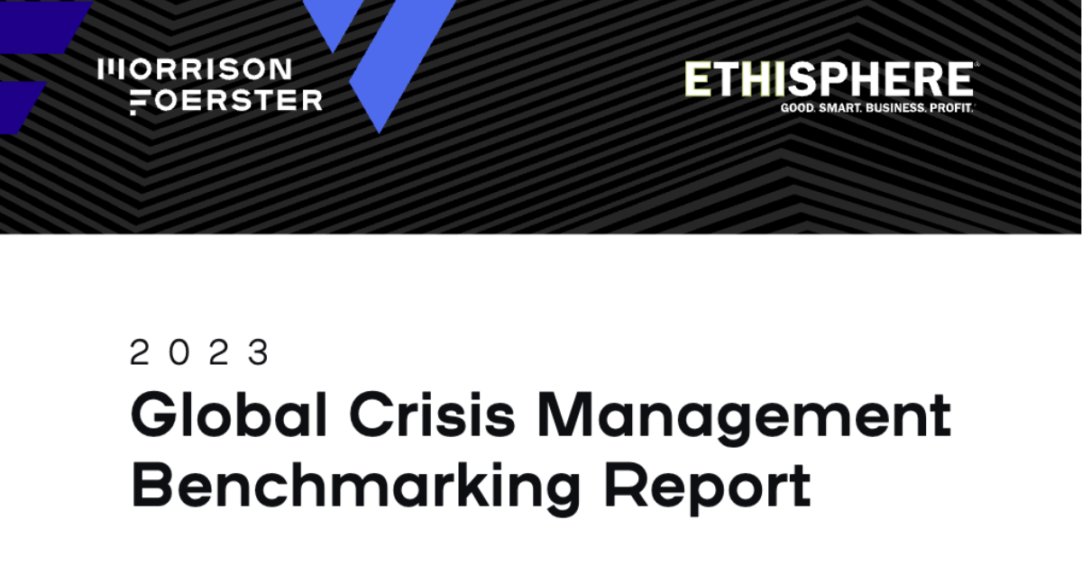 2023 Global Crisis Management Benchmarking Report