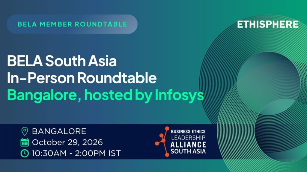 BELA In-Person Roundtable: Bangalore