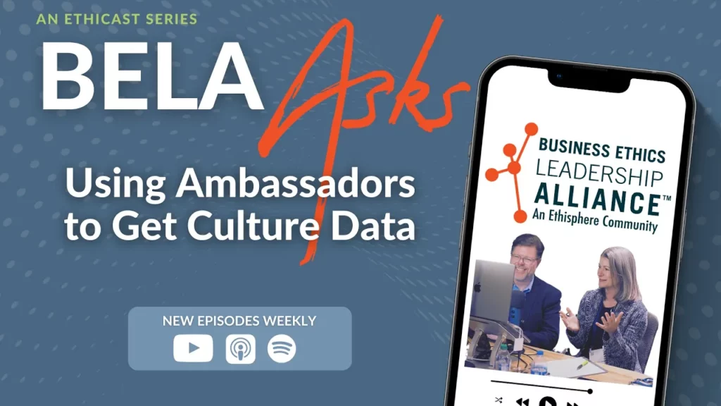 BELA Asks - Ambassadors Get Culture Data