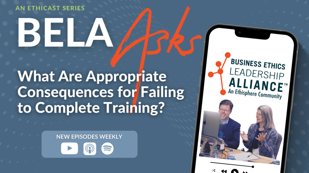 BELA Asks - Consequences for Failing to Complete Training