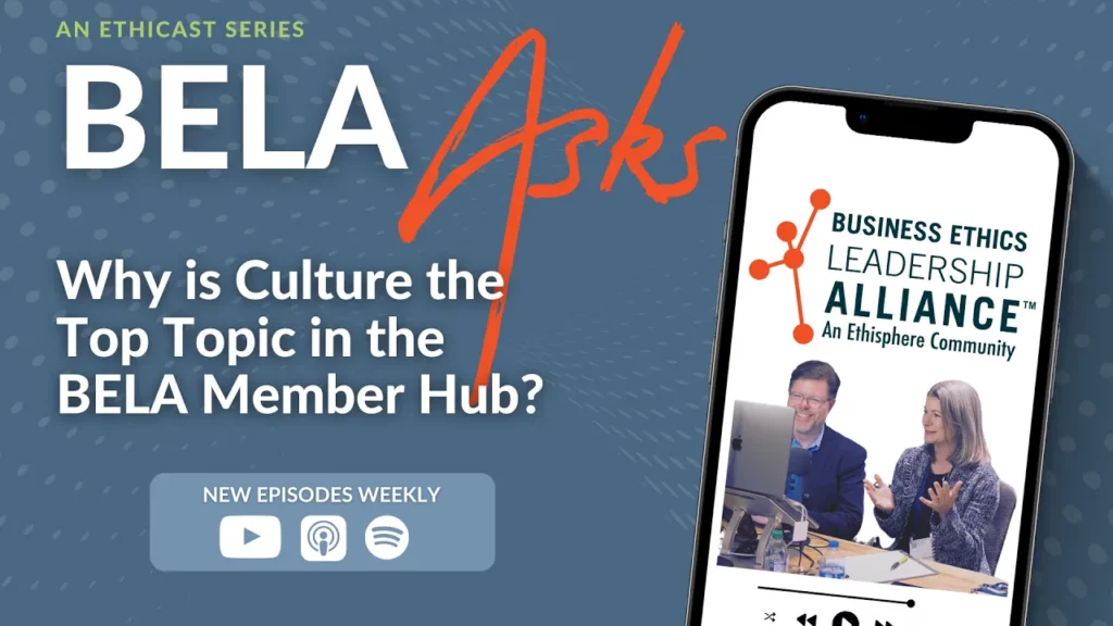 BELA Asks - Culture as Top Topic in Hub