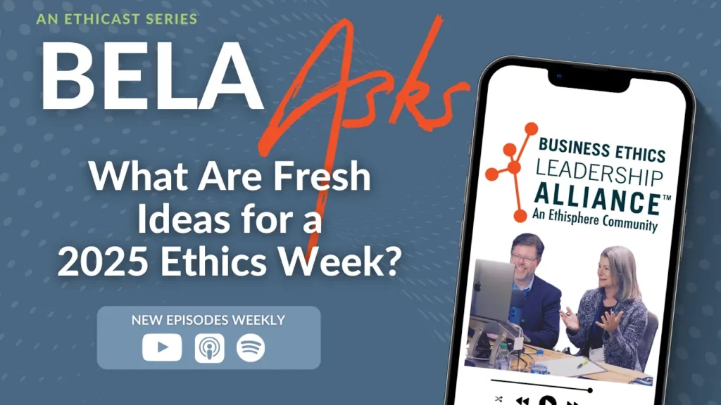 BELA Asks - Fresh Ideas for Ethics Week