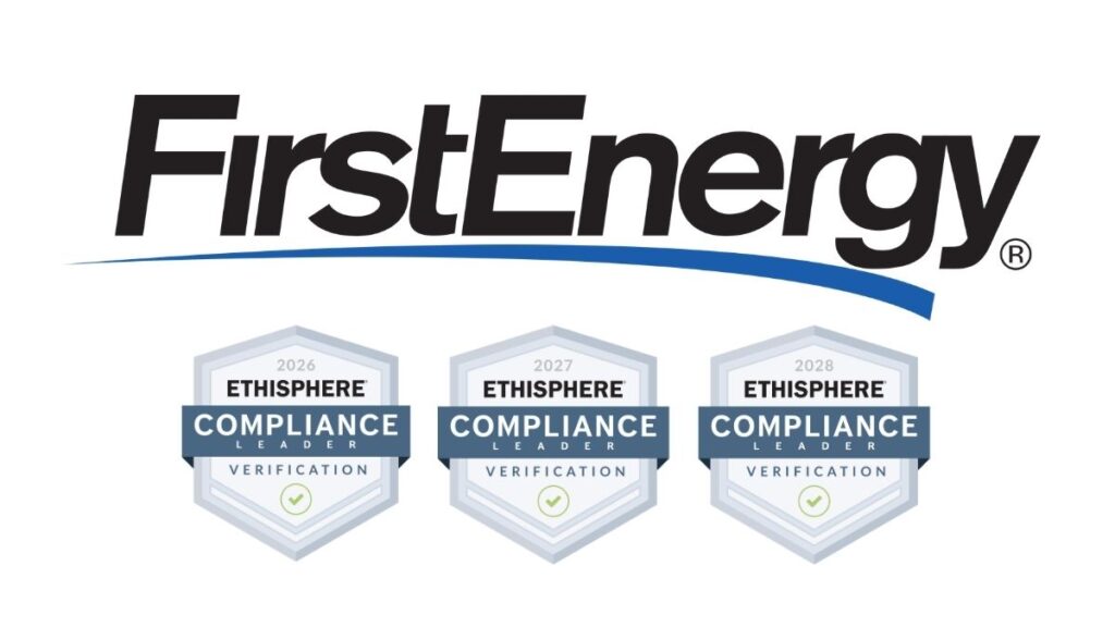 Ethisphere Recognizes FirstEnergy with Compliance Leader Verification™