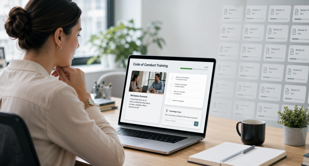 Stop Counting Quiz Questions: Build Code Training Assessments That Actually Improve Compliance
