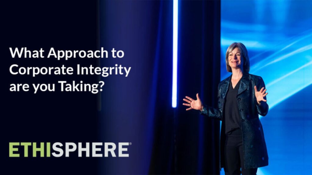 What Approach to Corporate Integrity are you Taking?