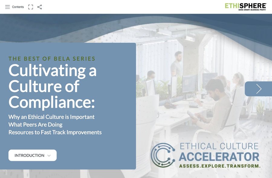 Cultivating a Culture of Compliance