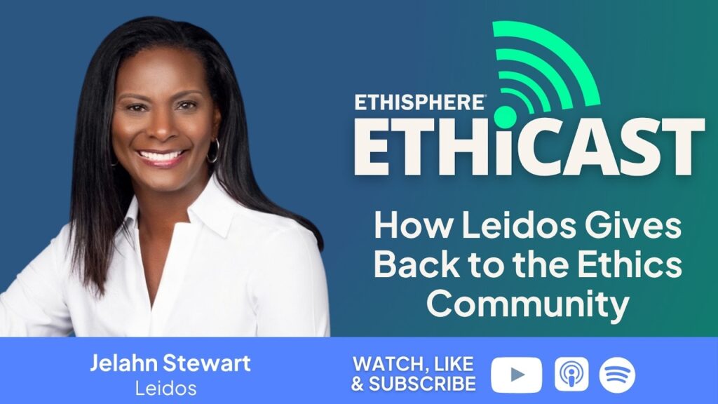 Ethicast: How Leidos Gives Back to the Ethics Community