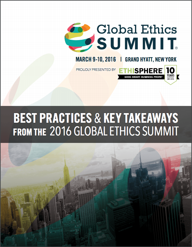 Ethisphere Releases Content from the 8th Annual Global Ethics Summit