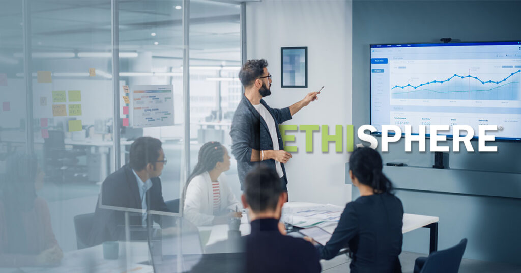 Motivated Businessman Leads Business Meeting with Managers