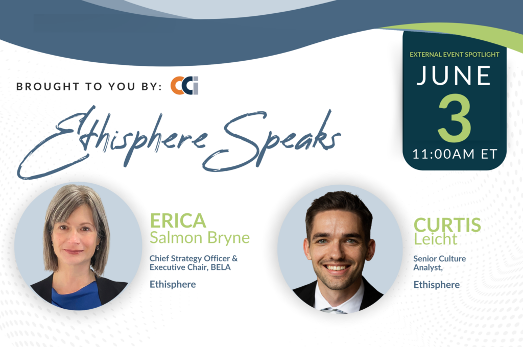 employee experience ethics compliance webinar graphic