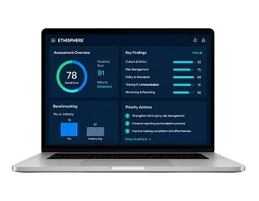 Sample assessment report and dashboard