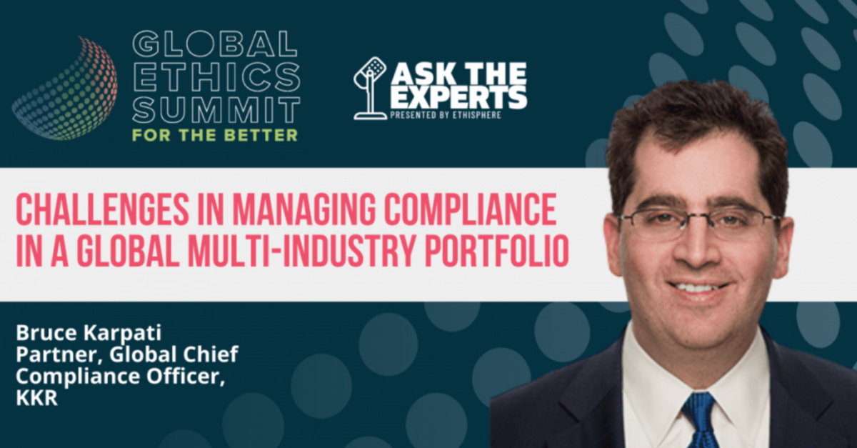 Ask the Experts: Challenges in Managing Compliance in a Global Multi-Industry Portfolio
