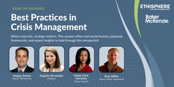 Now On-Demand: Best Practices in Crisis Management