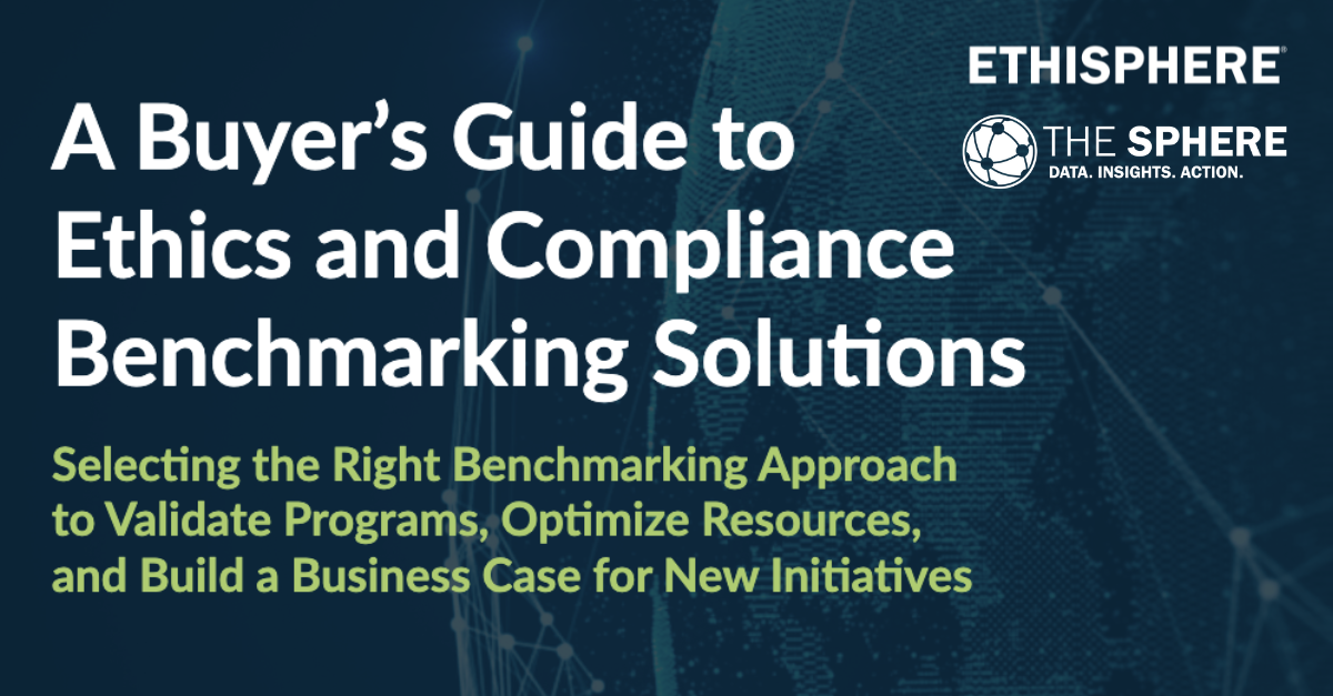 A Buyer’s Guide to Ethics and Compliance Benchmarking Solutions