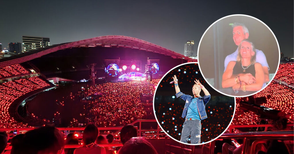 coldplay concert astronomer